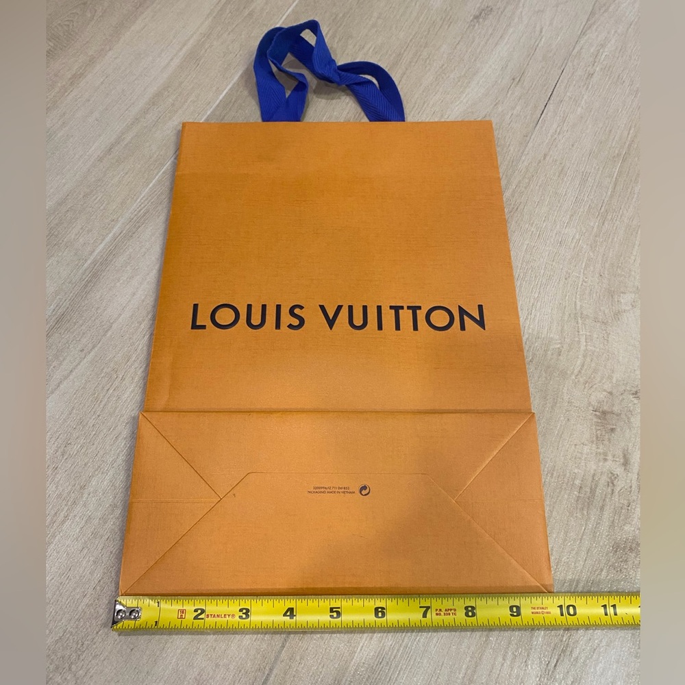 Louis Vuitton Tangerine Bag with Indigo Handles - Picture 2 of 3